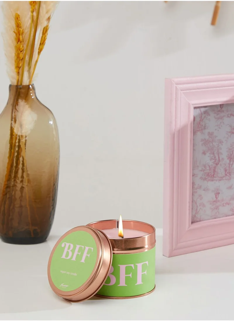 Flamingo Candles Bff Tin Candle