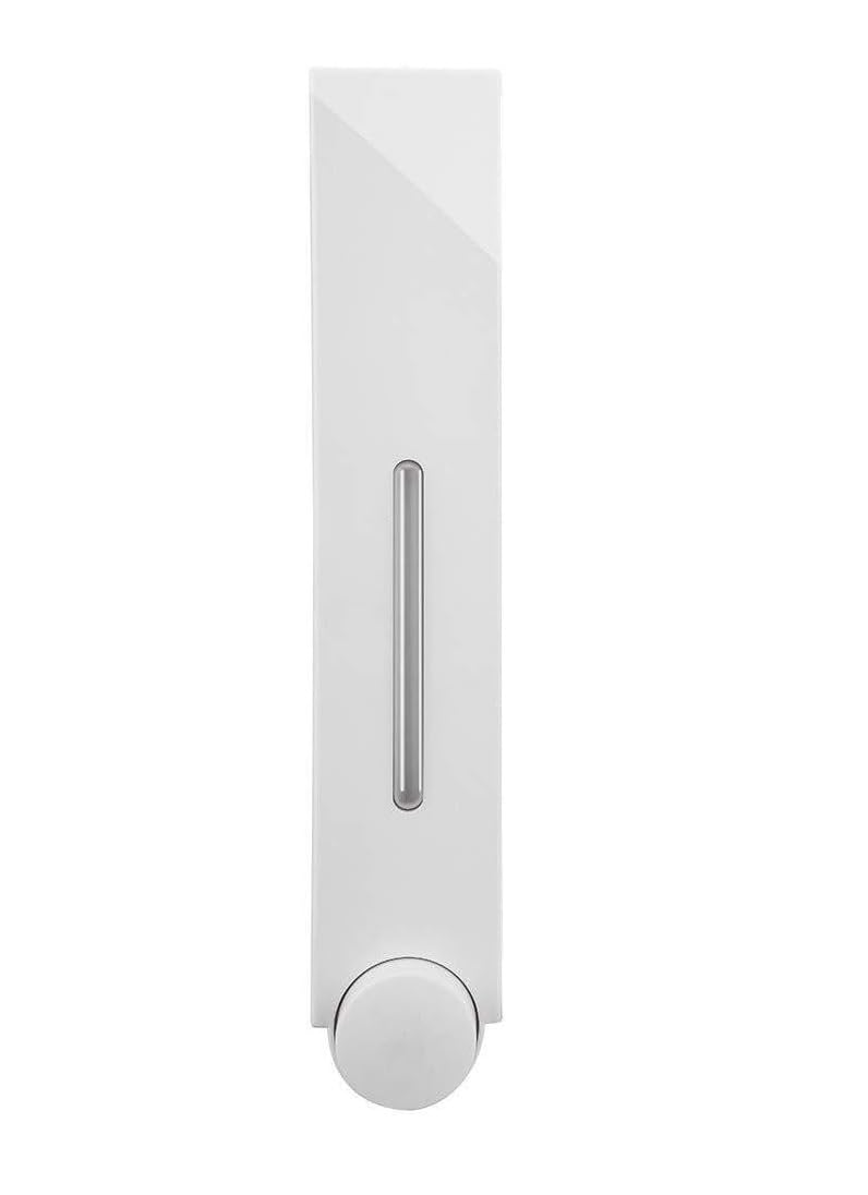 TARGET HYGIENE Manual Soap Dispenser Wall Mounted Manual Shampoo Shower Gel Soap Hand Sanitizer Strong ABSPlastic Liquid Gel Dispenser Wall Mounted 420 ML - Image 2
