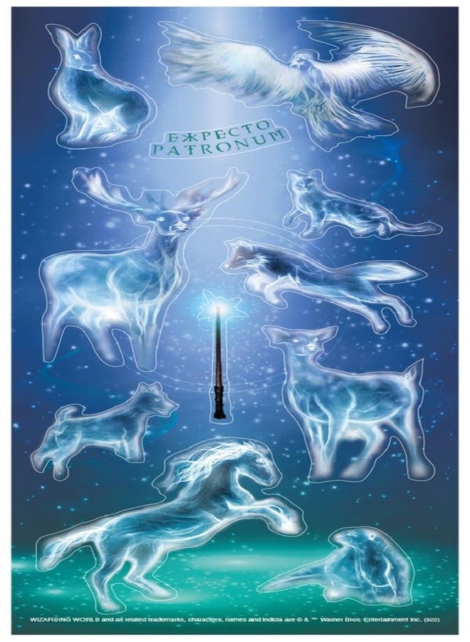 Playhouse Harry Potter Glow in The Dark Sticker Pack for Crafts, Trading & Collecting - Expecto Patronum - Image 4