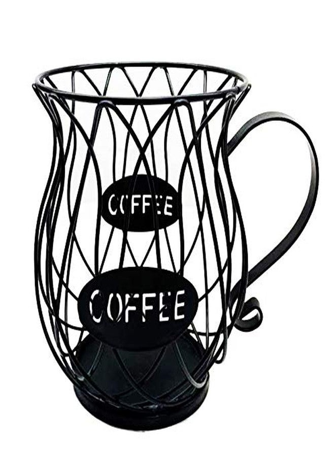 KiaoTime Coffee Pods Holder Storage Basket Espresso Coffee Pods Keeper Organizer Kitchen Counter Storage Holders for Capsules, Small - Image 2