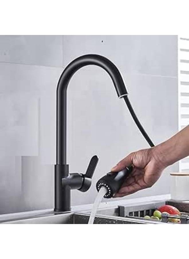 Generic - The Best Kitchen Mixer In Egypt (Black Retractable Mixer) - Image 1