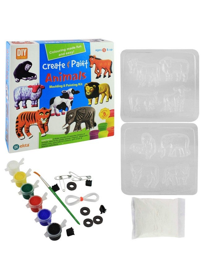 إيكتا مجموعة ألعاب إيكتا قوالب ورسومات حيوانات (8 تصاميم) - Image 1