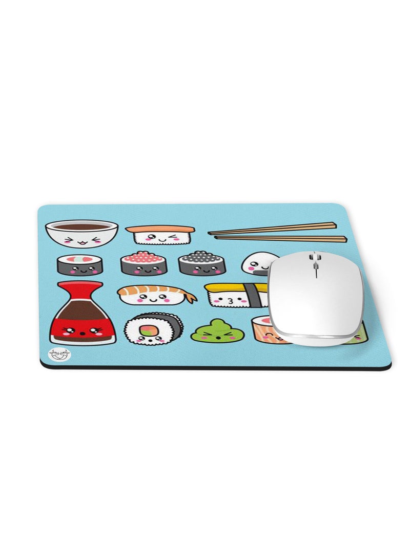 Reeman Design Mousepad with sushi design print