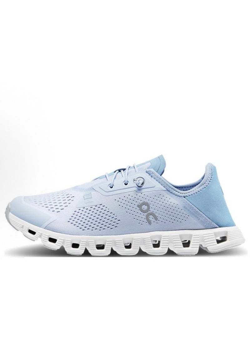 ON cloud 5 coast casual sneakers blue and white  - Image 1