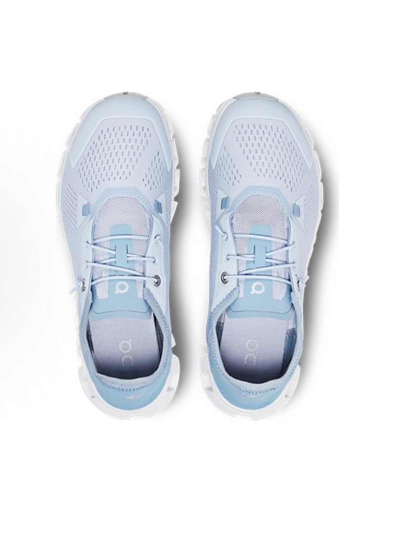 ON cloud 5 coast casual sneakers blue and white  - Image 4