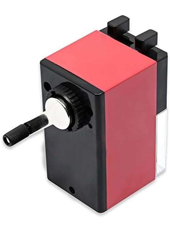 FIS Fssp30La Table Metal Pencil Sharpener Large Black Red - Image 2