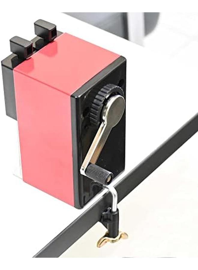 FIS Fssp30La Table Metal Pencil Sharpener Large Black Red - Image 4