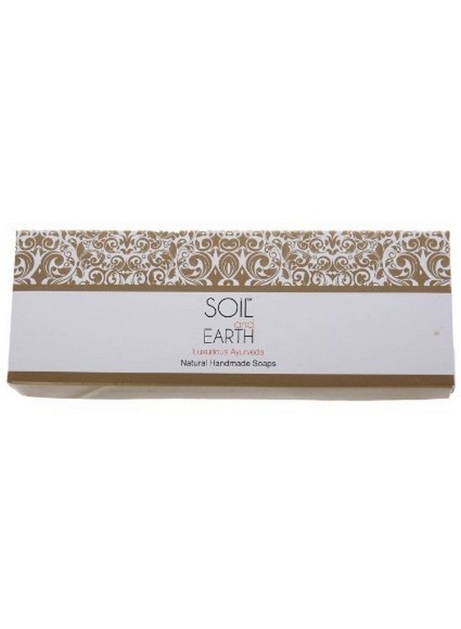 Soil And Earth Handmade Natural Coldpressed Soap Gift Box Neroli Green Tea Amber No Silicones & Parabens 3 X 125 Gm/ 4.4 Oz. - Image 3