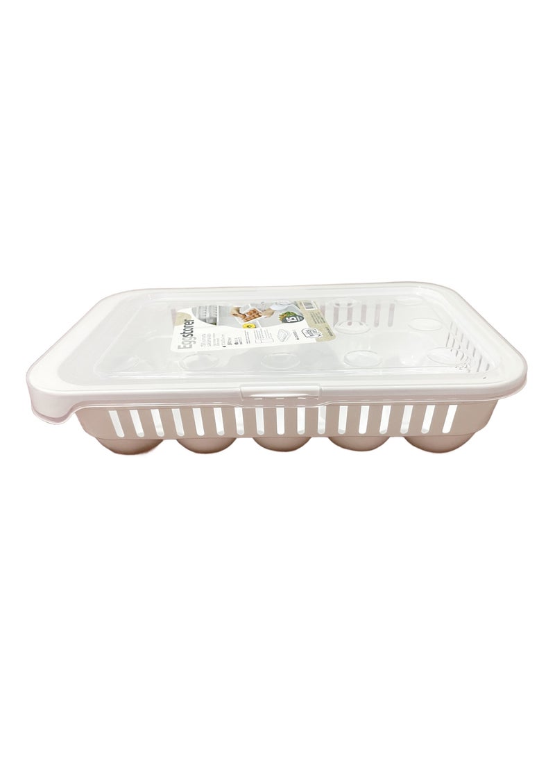 MAXQON 15 Eggs Storage Tray Premium Quality Fridge Organiser  - Image 4