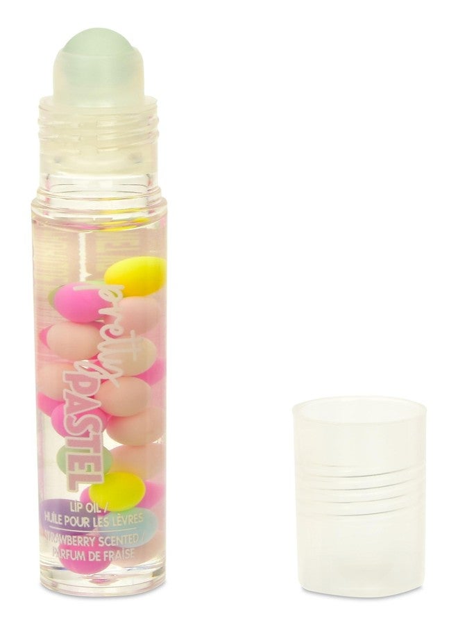 iscream Pretty Pastel Strawberry Scented Roll On Lip Oil - Image 3