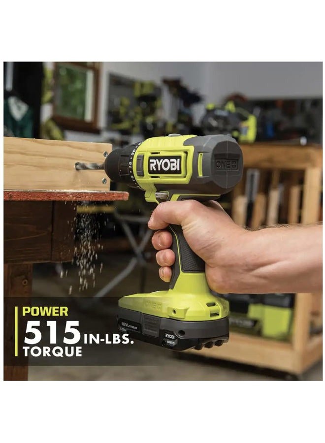 Ryobi ONE+ 18V Cordless 1/2 in. Drill/Driver (Tool Only) PCL206B Black Green - Image 4