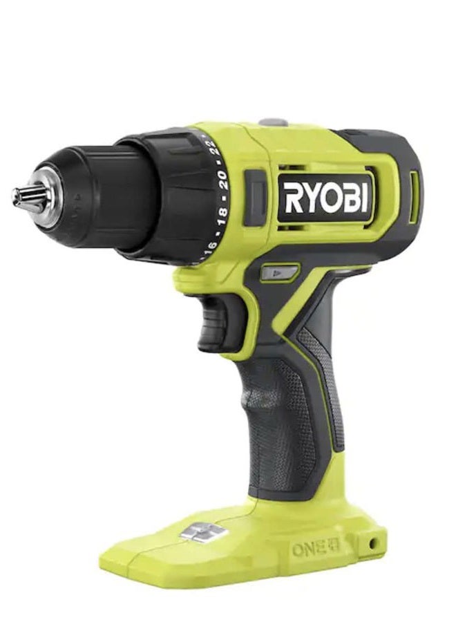 Ryobi ONE+ 18V Cordless 1/2 in. Drill/Driver (Tool Only) PCL206B Black Green - Image 1