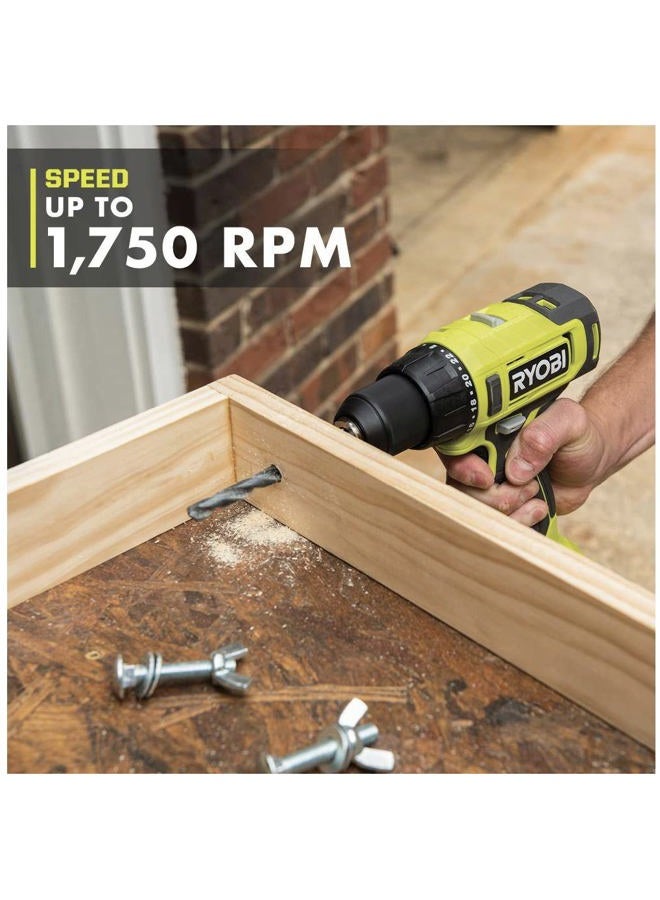 Ryobi ONE+ 18V Cordless 1/2 in. Drill/Driver (Tool Only) PCL206B Black Green - Image 5