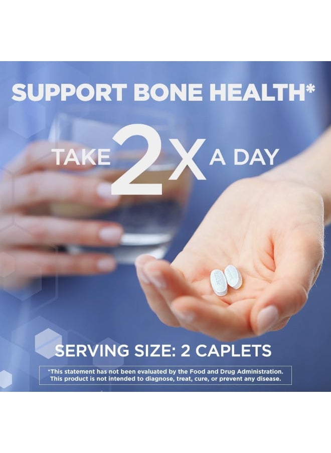 Petites, Highly Soluble, Easily Digested, 400 Mg Calcium Citrate With 500 Iu Vitamin D3, Bone Health Supplement For Adults, Relatively Small Easy-To-Swallow Caplets, 375 Count