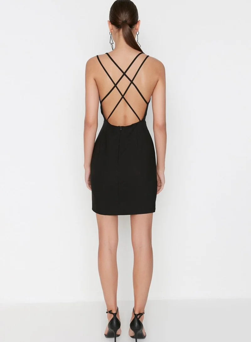 trendyol V-neck Strappy Dress
