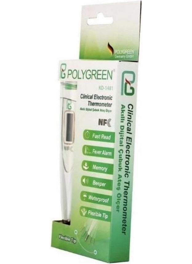 Mediterian - Pen Type / Underarm KD-1481 Smart Digital Stick Thermometer Digital - Image 1