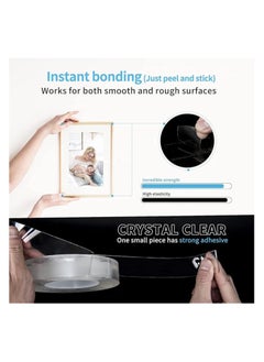 Duravel Duravel Double Sided Tape and Utility Knife, 3 Meter Nano tape Heavy duty, Removable & Traceless, Eco-Friendly, Washable for Home & Office Use  - Image 5