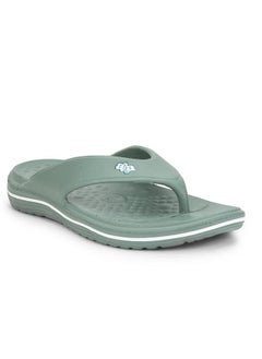 Liberty Liberty A-HA BEACHTIME Casual Slipper For Men With EVA Sole | Durable & Lightweight | Stylish Flip-Flop | Cushioned Footbed | Comfortable Fit for Every Occasion (Green - 8 UK)  - Image 1