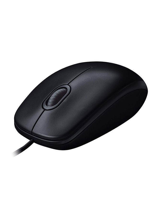 Logitech M90 Full-size Corded Mouse Black - Image 4