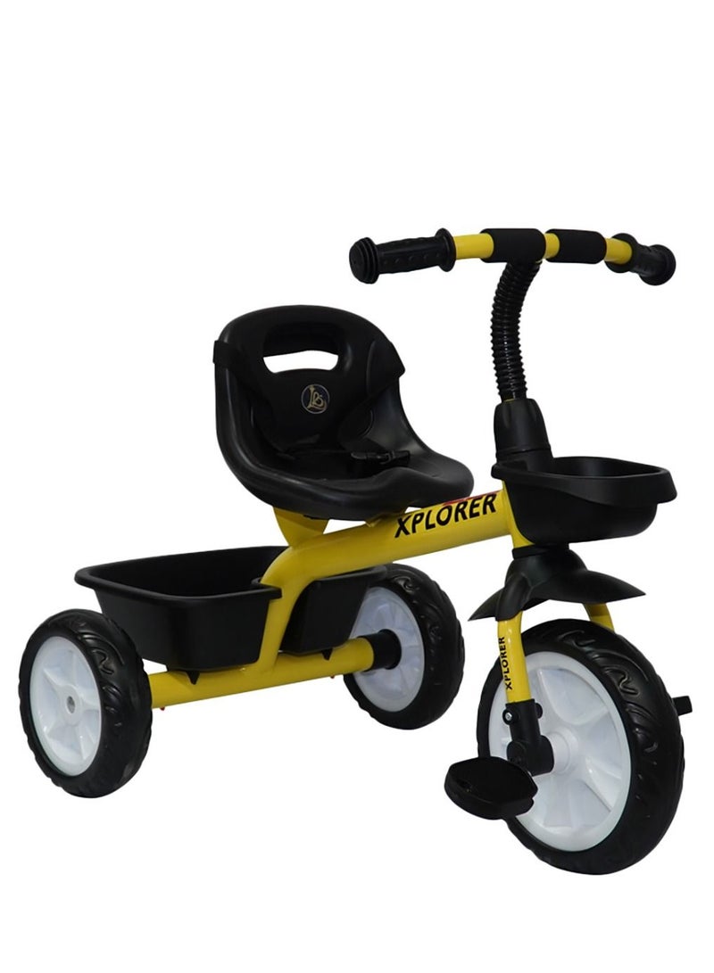 ترايسكل  دراجة ثلاثية العجلات صفراء LB-5544 - Image 1
