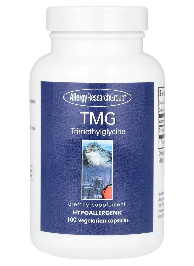 Allergy Research Group - TMG  100 Vegetarian Capsules - Image 1