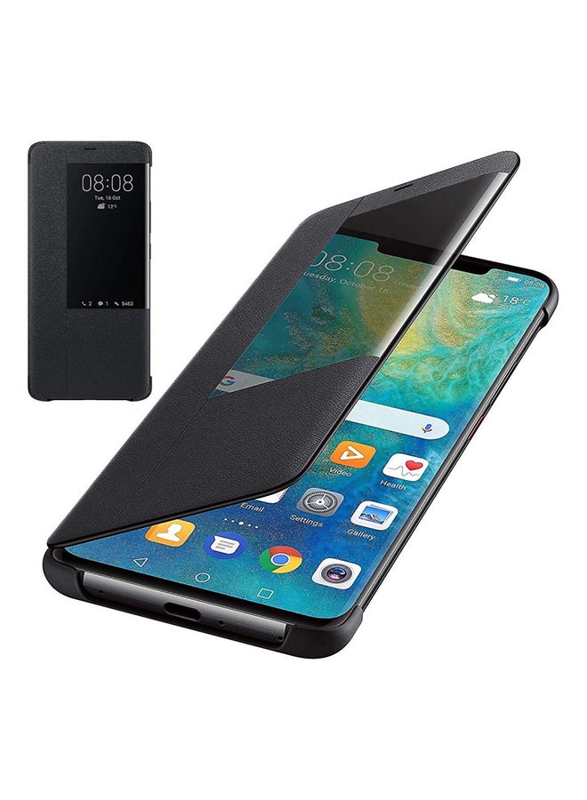 HUAWEI Smart View Flip Case Cover For Huawei Mate 20 Pro Black - Image 2