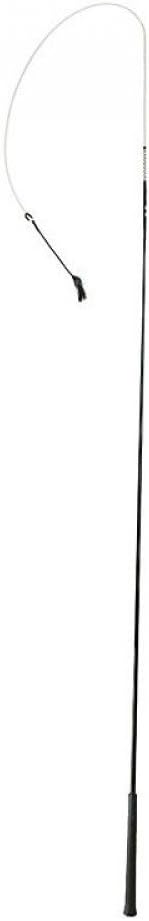 HORZE 67 Lightweight Horse Carriage Driving Whip with 29 Lash  Rubber Grip Handle