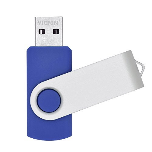 VICFUN VICFüN 10pcs 8GB USB Flash Drive 8G Blue Color USB 2.0 Flash Memory Stick Foldable Thumb Stick - Image 2