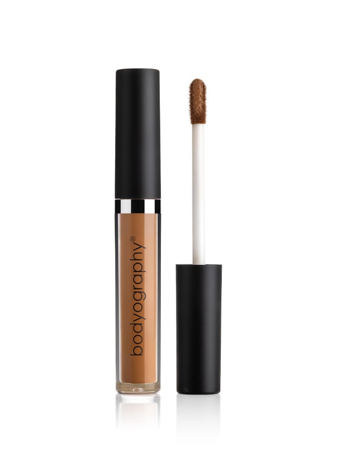 Bodyography Skin Slip FullCoverage Liquid Concealer Lightweight Buildable Formula with 35 Pigment Infused with Glycerin Vitamin E for Hydration Satin Finish AllDay Wear - Image 4