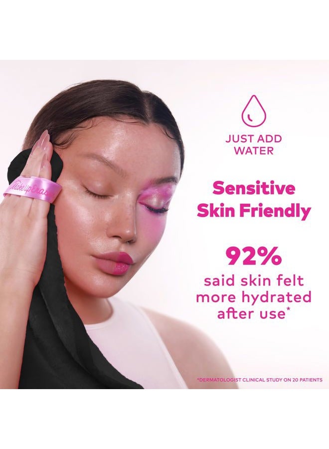 Makeup Eraser , Erase All Makeup With Just Water, Including Waterproof Mascara, Eyeliner, Foundation, Lipstick and More (Chic Black) - Image 4