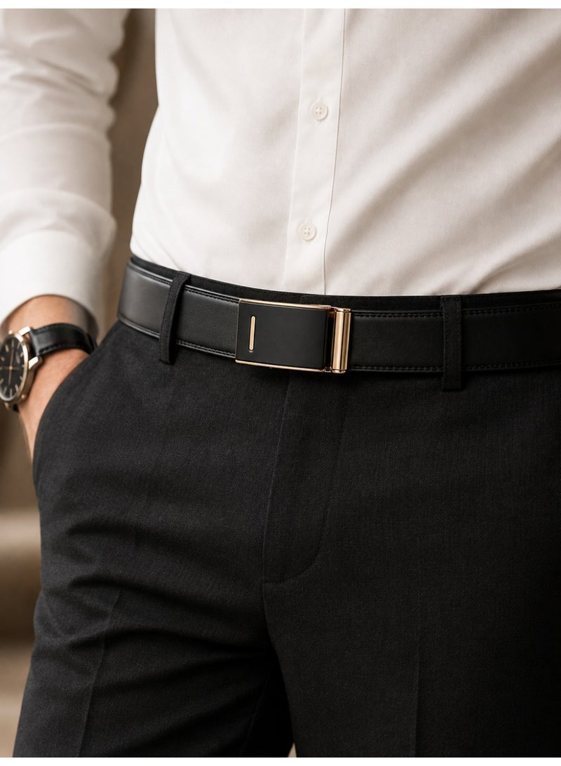 Imported exquisite men's belt buckle, made of durable, high-quality metal, can be attached and removed with all types of belts - Image 3
