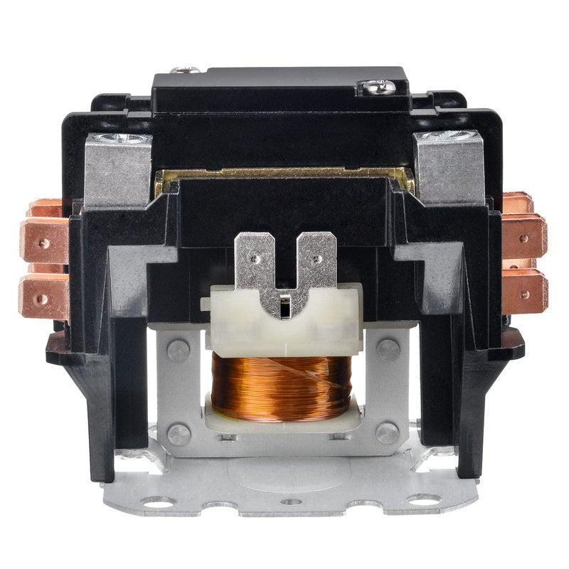 BOJACK 1 Poles FLA 40 Amp Coil 24 VAC Air Conditioner Condenser Compressor Contactor AC Definite Purpose Contactor - Image 3