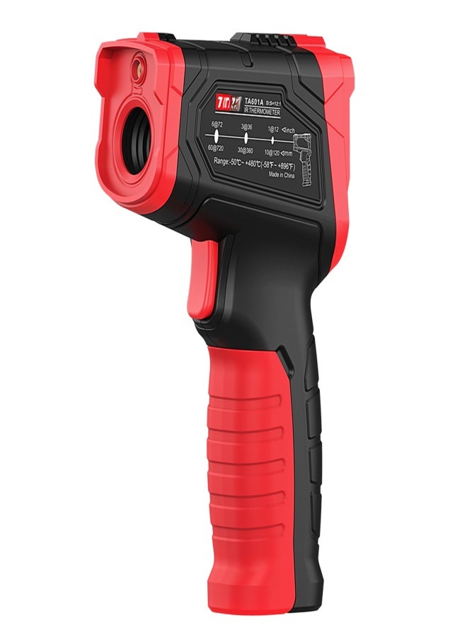 TASI Non-contact IR Infrared Thermometer Digital Handheld Temperature Tester 12:1 Pyrometer Color LCD Display with Backlight Centigrade Fahrenheit -50～480℃(-58～896℉) - Image 5