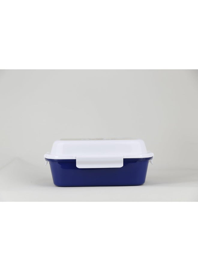SunCe Paw Patrol Roll into Rescue 4-Clip Closure Lunch Box Blue and White 5.9 x 3.54 x 8.66 Inch SUNS-4404PTS  - Image 2