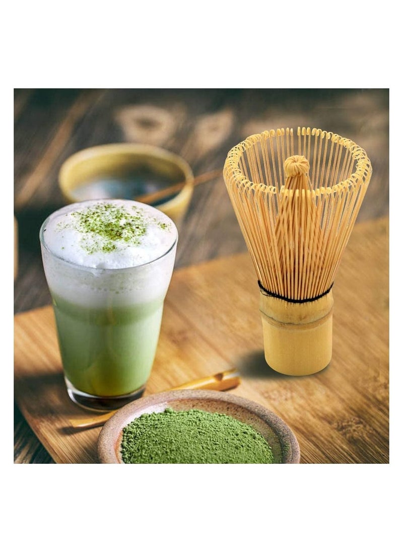 Excefore Japanese Tea Set, Traditional Matcha Tool Ceremony Accessories, Blender, Spoon (3 Piece White)  - Image 4