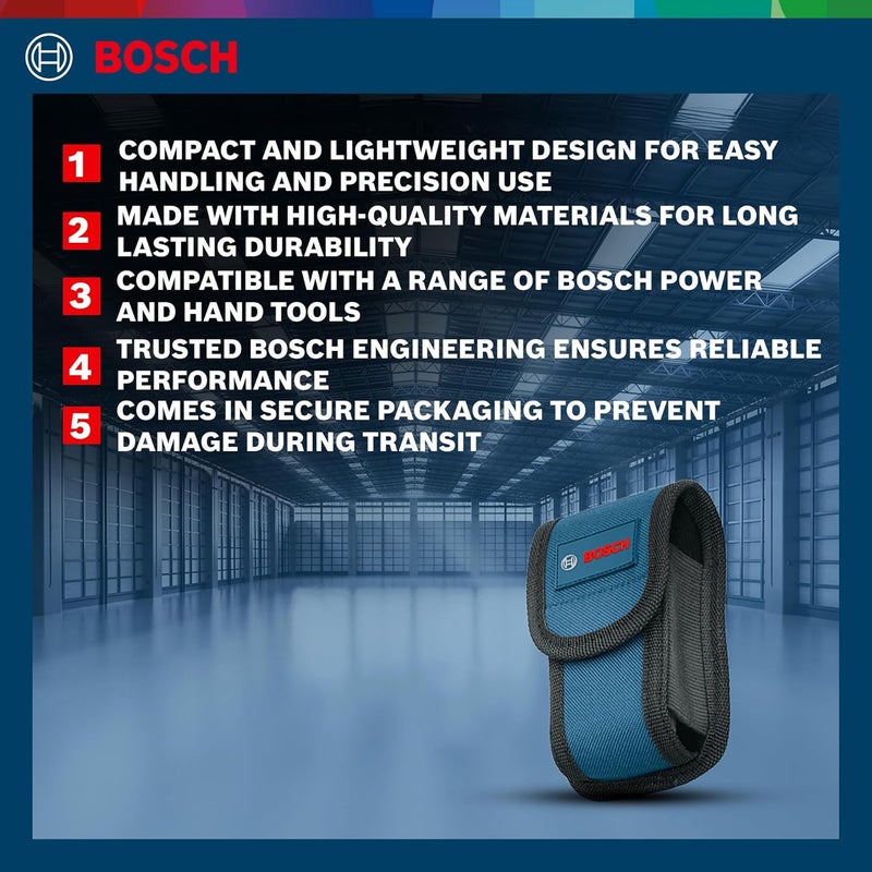 BOSCH GLM 40 Pouch Professional – Durable, Long-Lasting Tool Part with Compact Design (10 x 2 x 2.7 cm, 28g) – Ideal for Everyday Use, Properly Packaged - Image 3