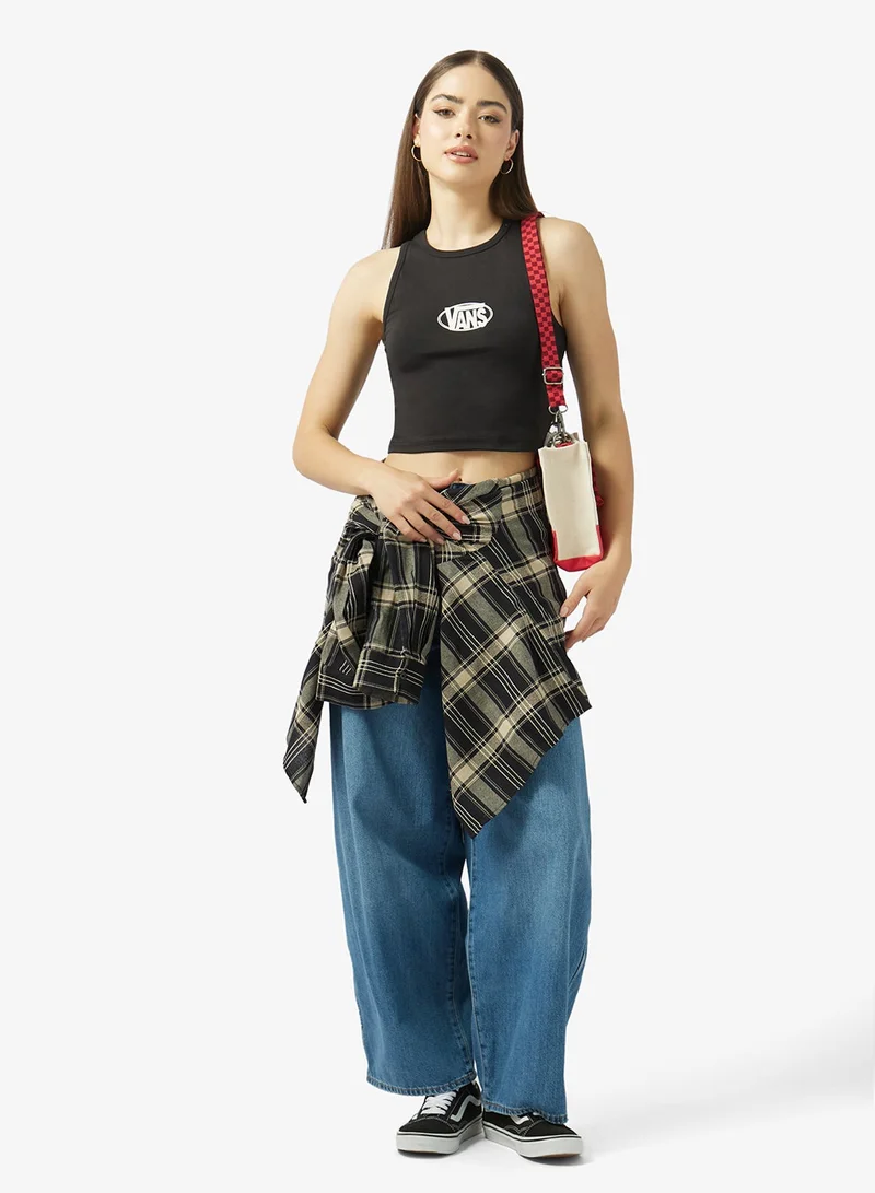 VANS  Oval Logo Tank for Women | Best Price UAE