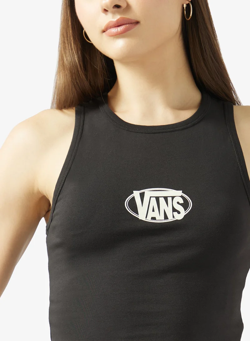 VANS  Oval Logo Tank for Women | Best Price UAE