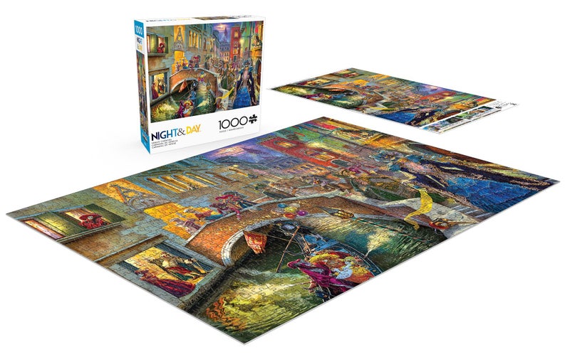 Buffalo Games Image World Venice Carnival 1000 Piece Jigsaw Puzzle for Adults Challenging Puzzle Perfect for Game Nights Finished Size is 2675 x 1975 - Image 4