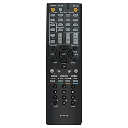 Allimity RC-803M RC803M Replacement Remote Control fit for Onkyo AV Receiver TX-NR609 TXNR609 - Image 1