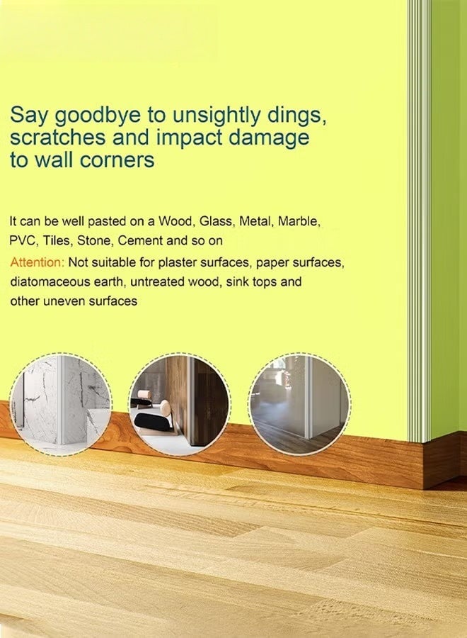 EETU Corner Edge Protector Strip,5M Table Edge Corner​ Protection With 4 L-Shaped Corner Guards,Soft Edge Protectors With Hollow Shock-Absorbing Design For Sharp Corners Of Cabinets Tables Drawers - Image 5