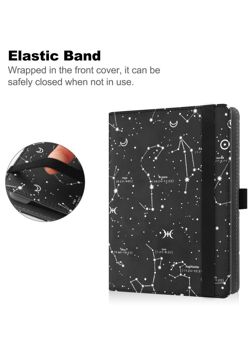 Excefore Universal Stand Case for 6-6.8 inch eReaders,Premium PU Leather Sleeve Stand Cover with Handstrap Compatible with All 6" 6.8" Sony E-Book Reader-COS, black  - Image 5