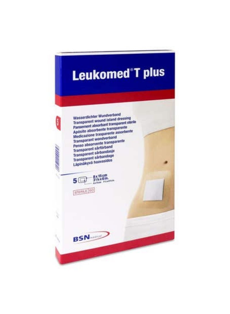 BSN Leukomed T Plus Sterile Wounds 7.2*5 cm 5 pcs