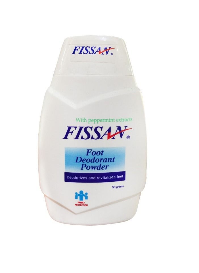 fissan Foot deodorant powder 50 grams 