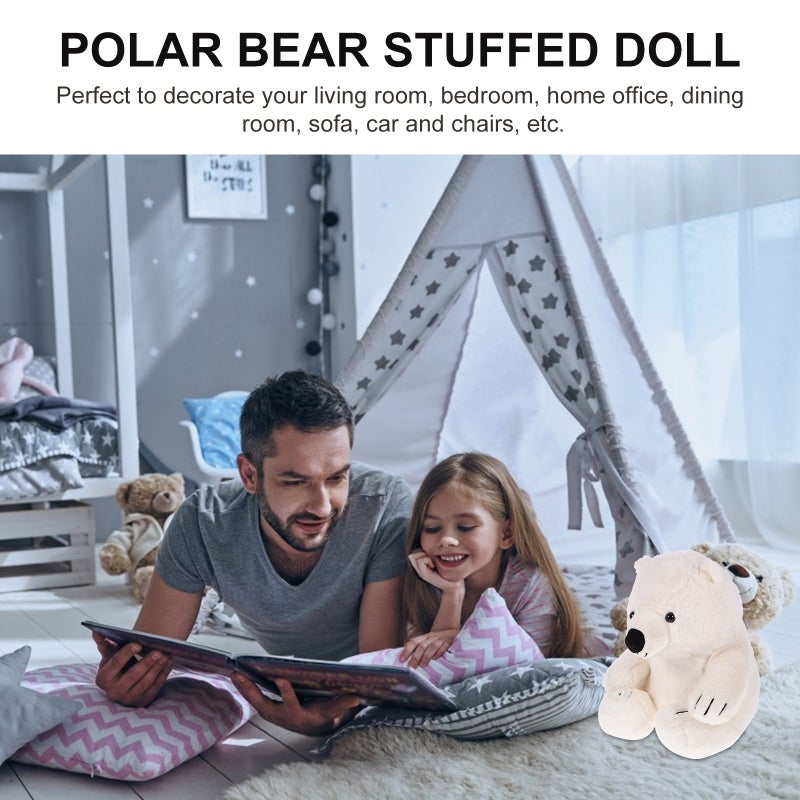 Lifelike Bear Doll Plush Toy Cartoon Bear Doll Stuffed Plush Bear - Image 2