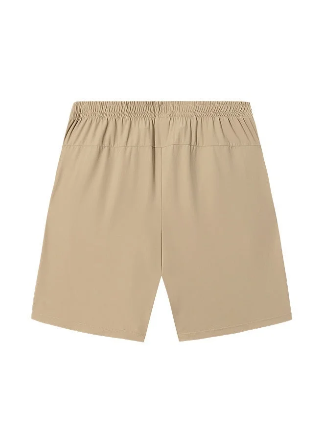 ANTA ANTA   Men Regular Fit Brown Workout Training Commute Knit Half Pants