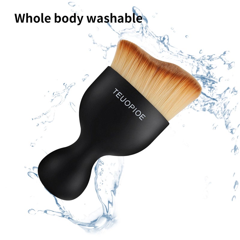 TEUOPIOE Car Interior Cleaning Brush, Car Duster Interior,Car Detailing Brush Dusting Brush,Car Interior Cleaning Tool, Auto Soft Hair Car Brush,Auto Interior Dust Brush for Air Vents(Brown) - Image 4