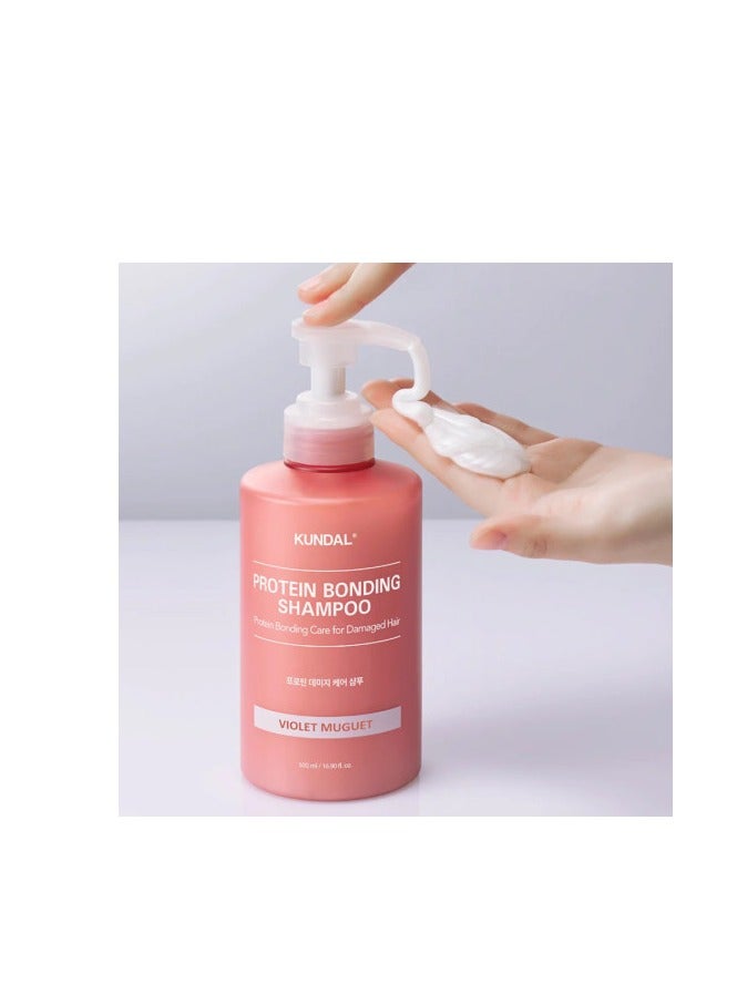 كاندال كوندال شامبو للعناية بالبروتينات المتضررة - فيوليت موغيت - 500 مل - Image 2