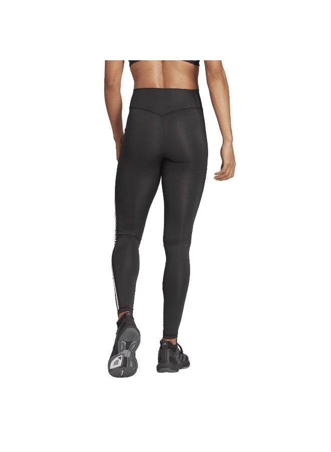 Adidas Opt 3S 1/1 L Black Training Tights For Women 2XS  - Image 3