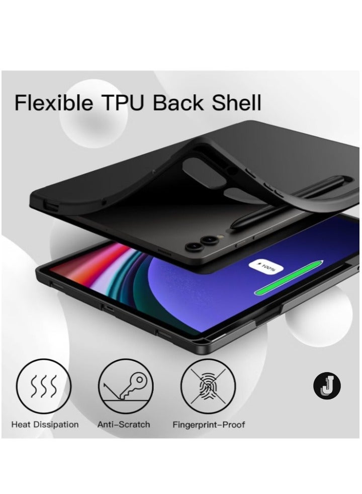 JAJEEK "2024 Samsung Galaxy Tab S9 Ultra 14.6 Inch (2023) Case – Soft TPU Ultra-Thin Smart Cover with S Pen Holder, Auto Wake/Sleep Function" - Image 4